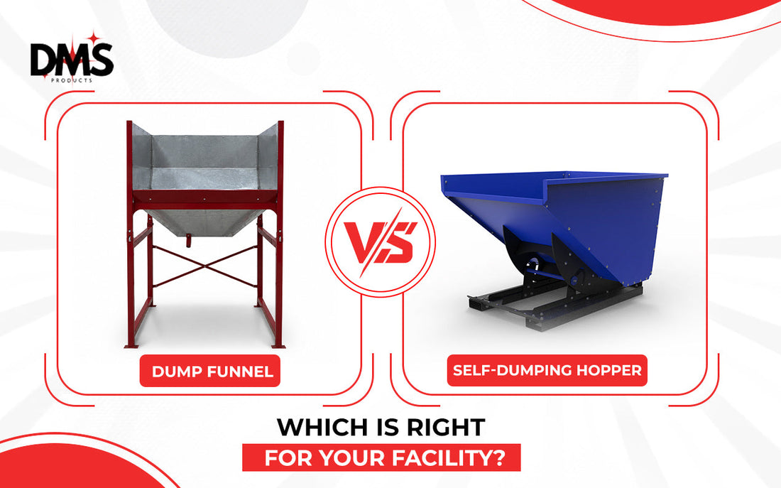 Dump Funnel vs. Self-Dumping Hopper: Which Is Right for Your Facility?