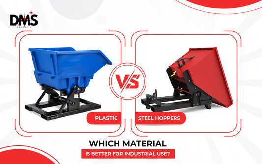 Plastic vs Steel Hoppers: Which Material Is Better for Industrial Use?