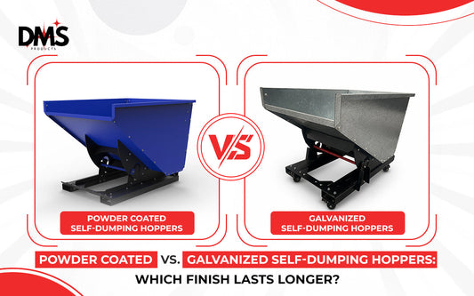 Powder Coated vs. Galvanized Self-Dumping Hopper