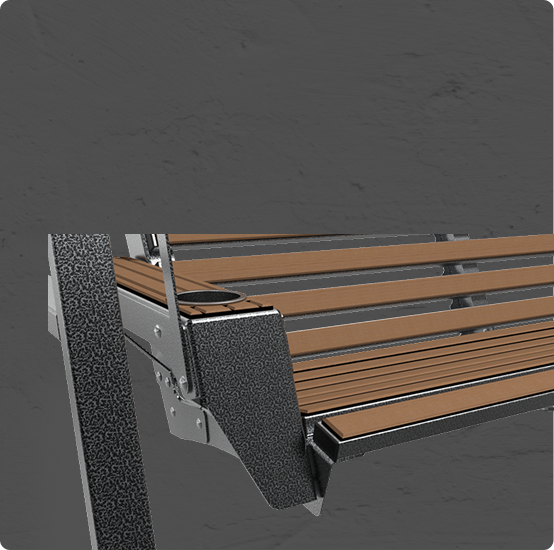 Porch Swing Silver Vein