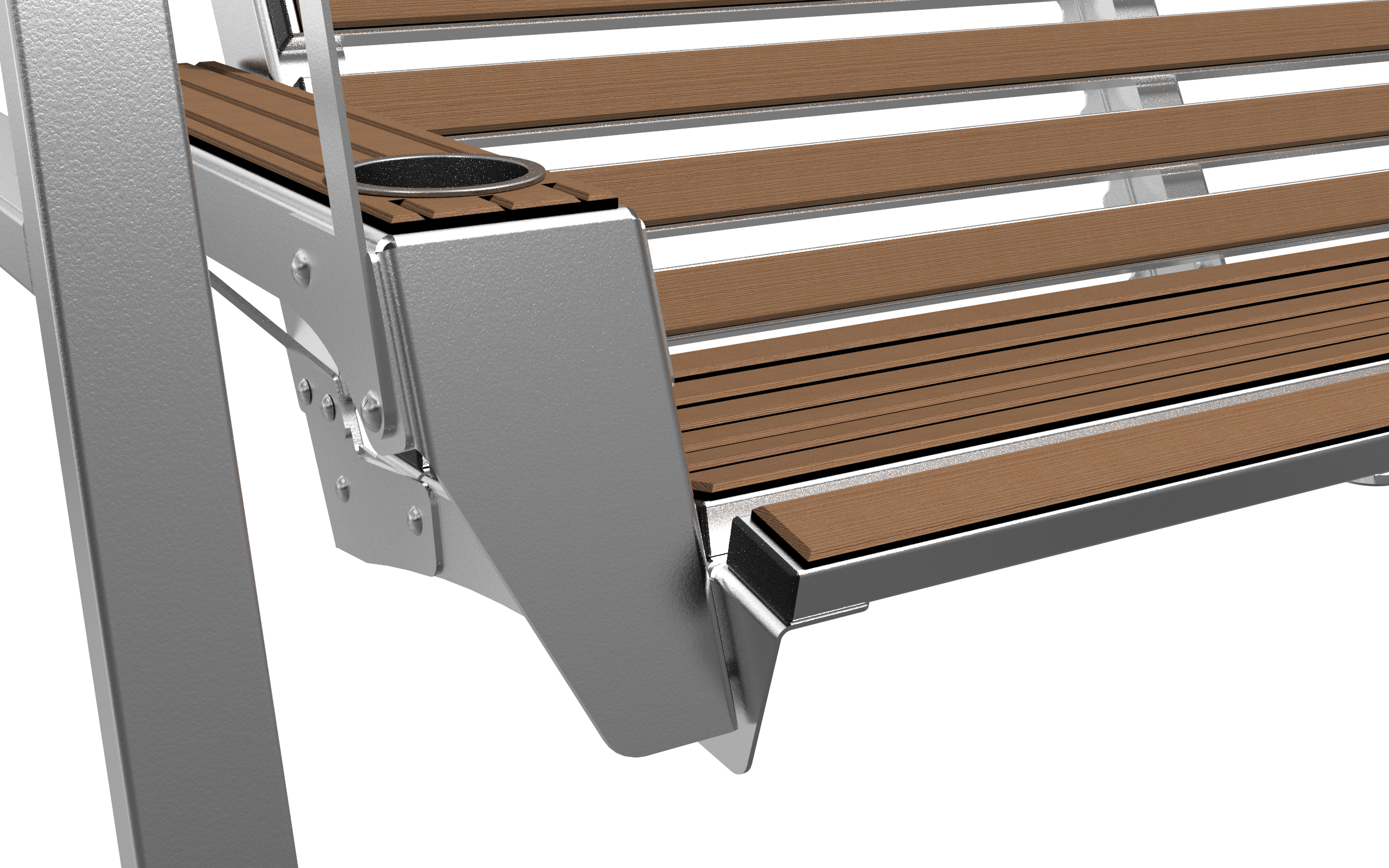 Porch Swing Hammer White