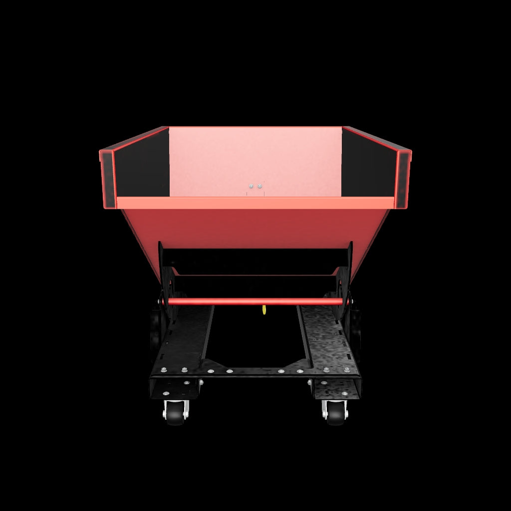 Chip hopper front view