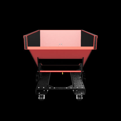 Chip hopper front view